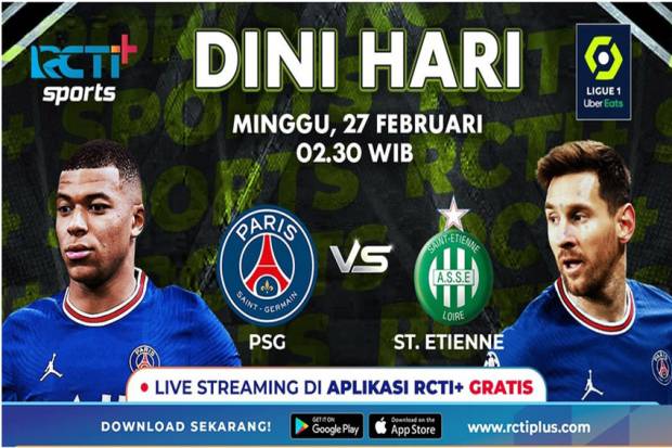 Live Streaming RCTI+, PSG vs ST Etienne: Beware of the Resurrection of Les  Parisiens - Newsdelivers