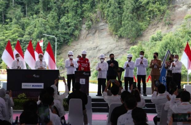 Jokowi Resmikan PLTA Poso-Malea, Sistem Kelistrikan Sulawesi Kian Andal dan Hijau