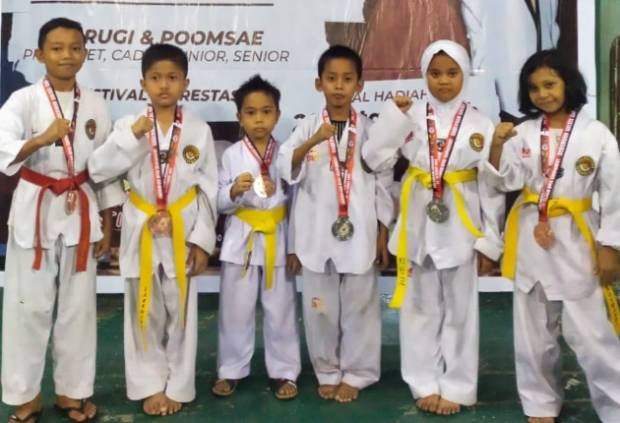 Tim Taekwondo Bulukumba Borong 6 Medali pada Gubernur Sulsel Cup