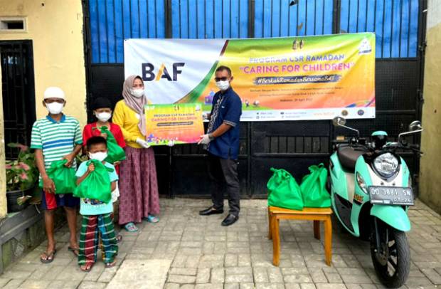 Program CSR Ramadhan BAF Caring for Children Sasar 18 Kota di Indonesia