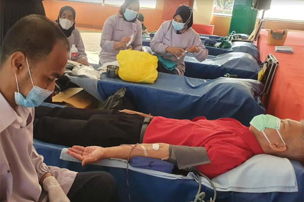 Gelar Donor Darah di Akkarena, GMTD Kumpulkan 122 Kantong Darah