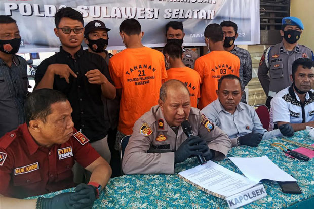 Polisi Amankan Tiga Remaja Diduga Pelaku Tawuran di Makassar