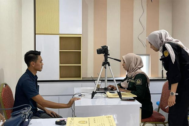 Kantor Imigrasi Makassar Lakukan Uji Coba Pelayanan Paspor di MPP Maros
