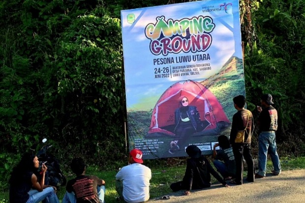 Hidupkan Pariwisata, Jambore Arus Deras Sungai Rongkong Diwarnai Camping Ground