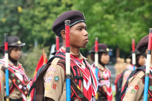 18 Anggota Pramuka Pinrang Ikut Jambore Nasional di Cibubur