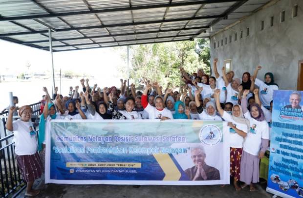 Nelayan Kampung Solo di Pangkep Inginkan Ganjar Presiden 2024