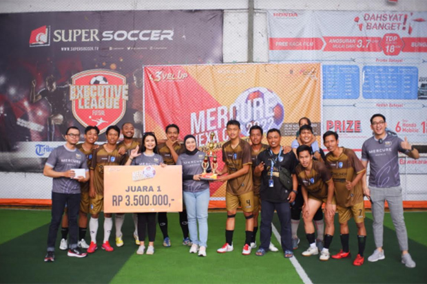 Pelindo FC Makassar Juara Turnamen Futsal Mercure Nexa Cup 2022