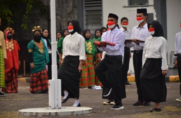 Cara Anak Papua Memaknai Kemerdekaan RI di Sentra Wirajaya Makassar