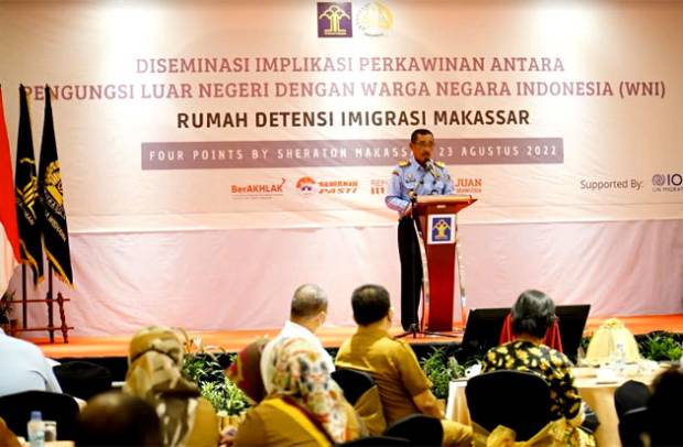 Rudenim Makassar Gelar Diseminasi Implikasi Perkawinan Pengungsi Luar Negeri-WNI