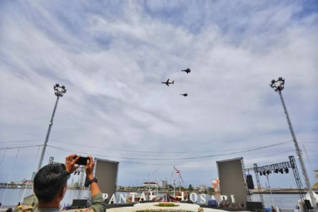 Pesawat Tempur Sukhoi Bakal Beratraksi di Pembukaan F8 Makassar