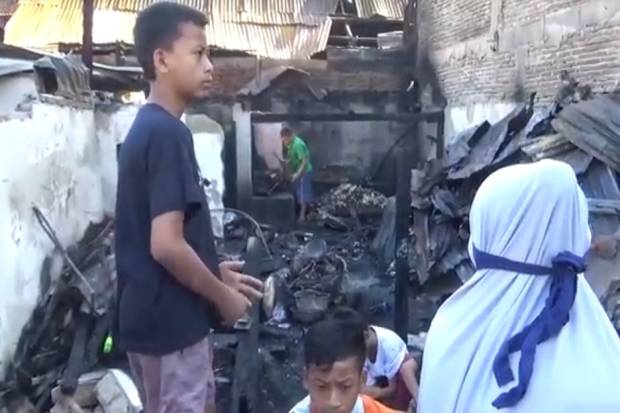 31 Rumah di Makassar Ludes Terbakar, 131 Jiwa Kehilangan Tempat Tinggal