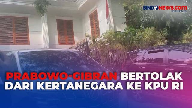VIDEO: Detik-Detik Prabowo-Gibran Bertolak ke KPU dari Kediaman
Kertanegara