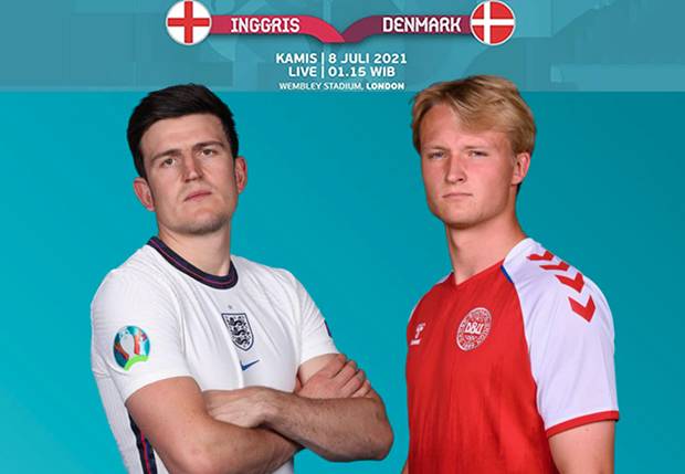 Preview Timnas Inggris vs Denmark: Ambisi Ukir Sejarah