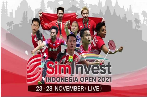 Mulai Besok! Wakil-wakil Bulu Tangkis Terbaik Indonesia Siap Berlaga di Indonesia Open 2021, LIVE di iNews