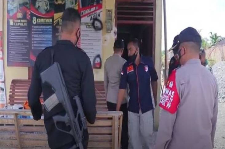 4 Pelaku Penembakan Pos Polisi di Aceh Barat Serahkan Diri, 1 Ditembak Mati
