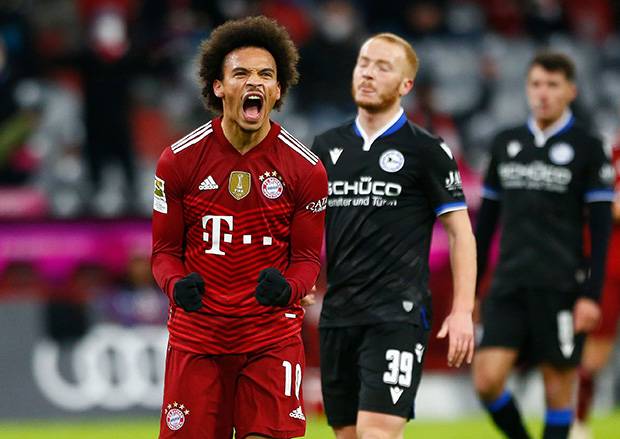 Hasil Bayern Muenchen vs Arminia Bielefeld: Leroy Sane Penentu Kemenangan Die Roten