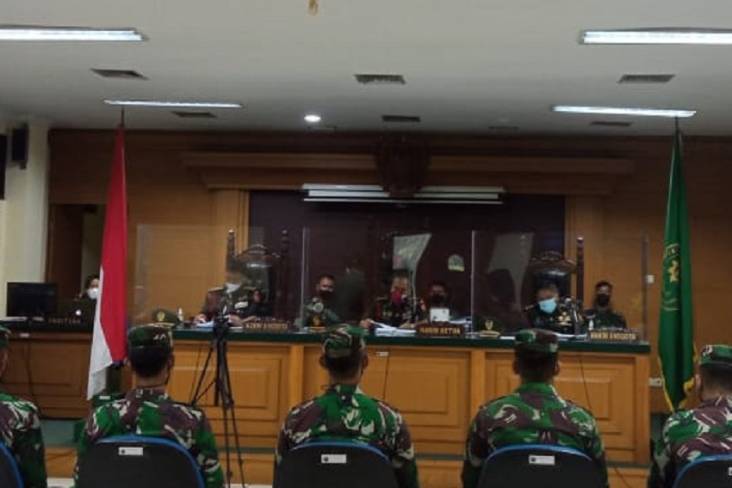 Enam Prajurit TNI AL Terdakwa Pembunuhan Warga Purwakarta Ajukan Banding