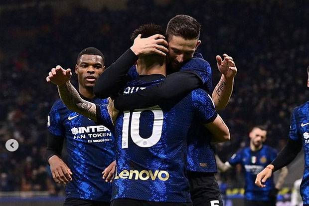 Hasil Liga Italia: Inter Hajar Spezia, Serigala Roma Ditekuk Bologna