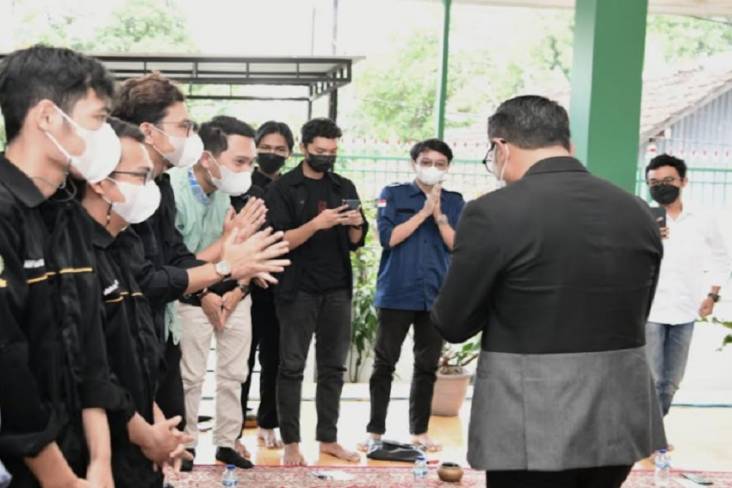 Bertemu Mahasiswa Jabar di Jogjakarta, Ridwan Kamil Titip 3 Pesan Ini