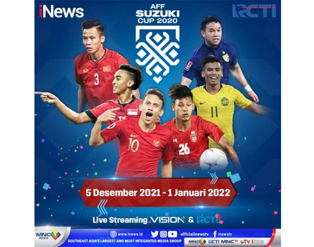 Turnamen Sepak Bola ASEAN, AFF 2020 Resmi Digelar, Saksikan Pertandingan Laga Perdana LIVE di iNews