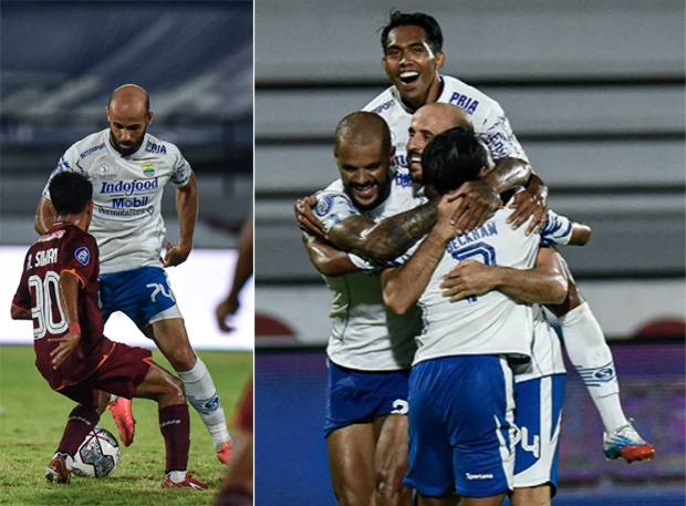Hasil Persib vs Borneo FC: Gol Mohammed Rashid Penentu Kemenangan Maung Bandung