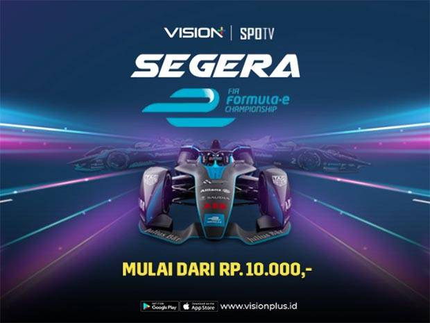 Wow, Mulai Tayang Besok! Saksikan Semua Seri Formula E FIA 2021-22 Live di Vision+