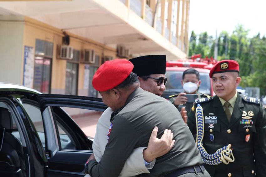 Sindo Hi Lite Disambut Kopassus Kamboja Prabowo Merasa Muda Kembali