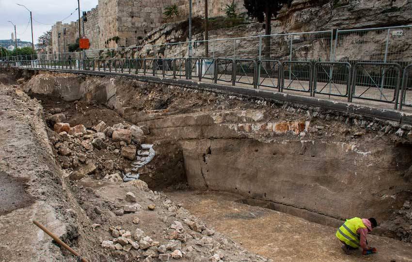 Parit Pertahanan Kota Yerusalem yang Dibangun Pasukan Muslim