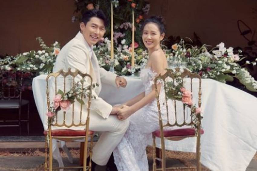 Son Ye Jin dan Hyun Bin Rayakan Anniversary 1 Tahun Pernikahan