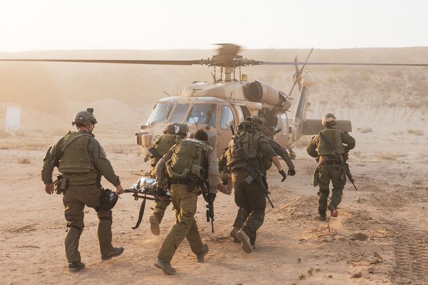Misteri Helikopter Zionis Wara-wiri Gaza Angkut Banyak Tentara Israel Terluka