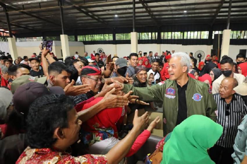 Ganjar Targetkan Kemenangan 70 Persen di Purbalingga: Saya Tinggal di Sini