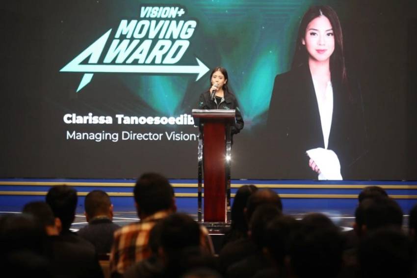 Harapan Clarissa Tanoesoedibjo di HUT ke-4 Vision+: Terus Maju Jadi Produk Unggulan Indonesia
