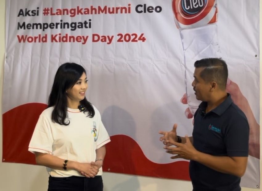 Tingkatkan Kesadaran Kesehatan Ginjal, Cleo dan KPCDI Kolaborasi di World Kidney Day 2024