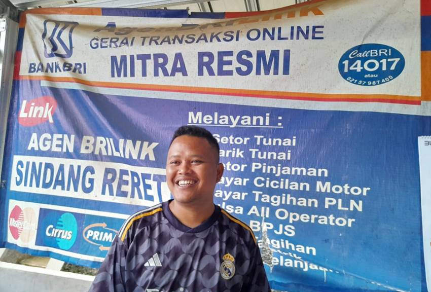 Cerita Azim, Agen BRIlink Bogor Jadi Jembatan Transaksi Perbankan di Usaha Pemancingan