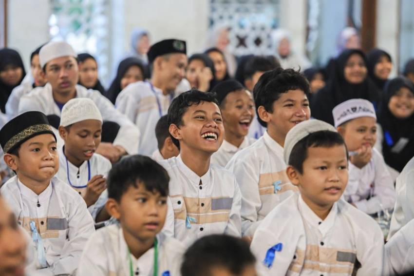 Buka Puasa Bersama MNC Peduli dan Lotte Mart, 200 Anak Yatim: Terima Kasih