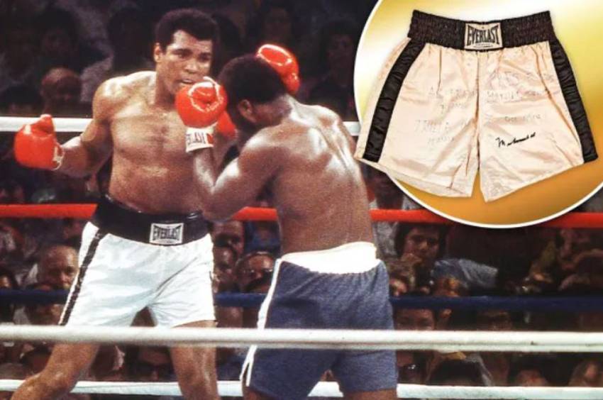 Celana Tinju Muhammad Ali vs Joe Frazier Laku Rp100 Miliar, Termahal di Dunia!