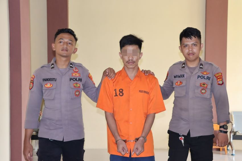 Baru Bebas dari Penjara, Residivis Curanmor di Lampung Tengah Ditangkap Lagi