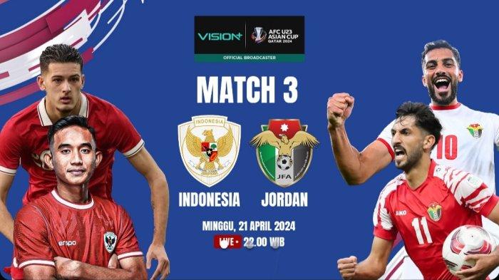 Jadwal Timnas Indonesia vs Yordania di Piala Asia U-23 2024: Jalan Tembus  ke Perempat Final!