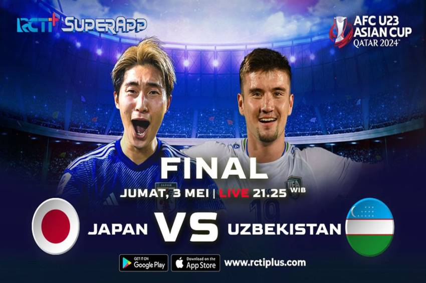Link Live Streaming Final Piala Asia U23 2024 Jepang vs Uzbekistan