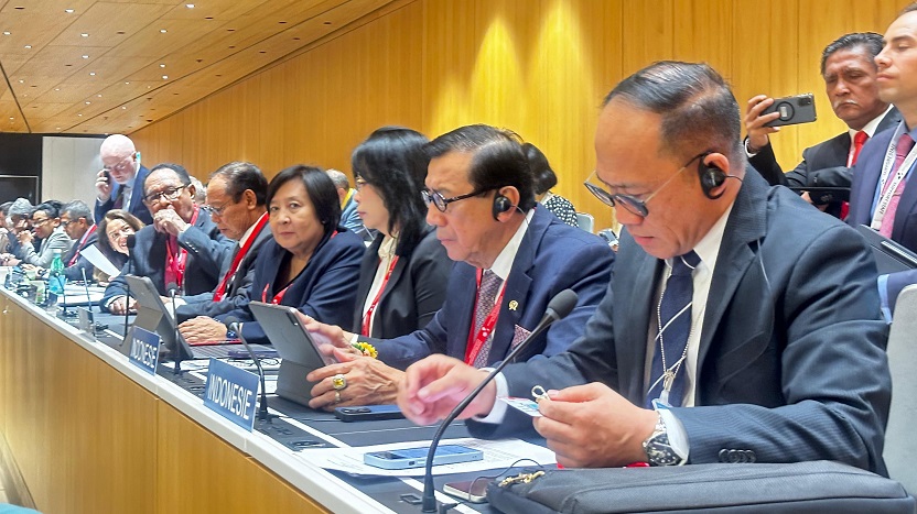 Menkumham Yasonna Pimpin Delegasi RI dalam Konferensi Diplomatik di WIPO Jenewa