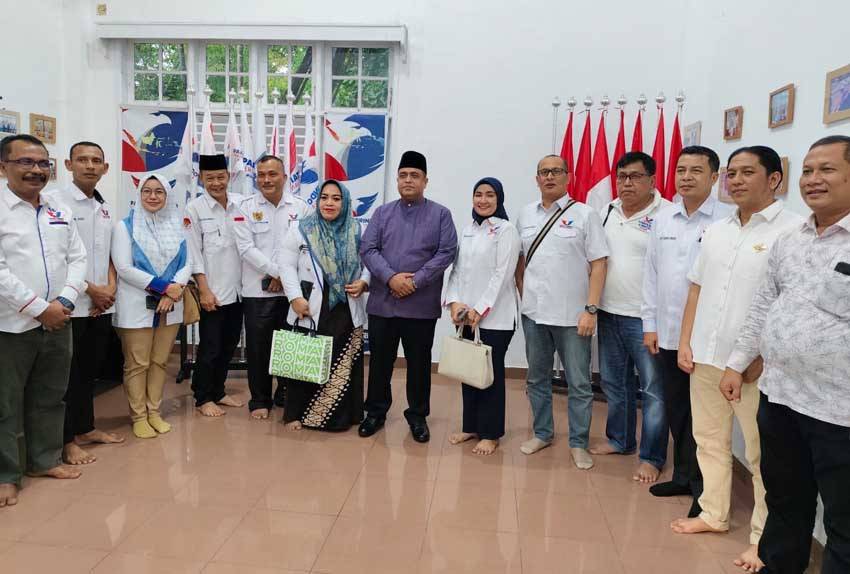Cagub Riau M Nasir Kunjungi Partai Perindo, Minta Restu Maju Pilkada