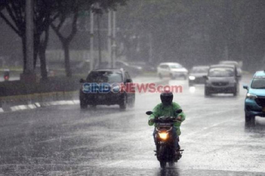 Cuaca Hari Ini, Jakarta Selatan Diprediksi Bakal Diguyur Hujan pada Siang Nanti