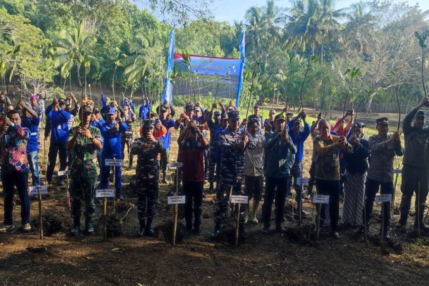 TNI AL Gelar Pembinaan Pertahanan Wilayah Bahari di Malang