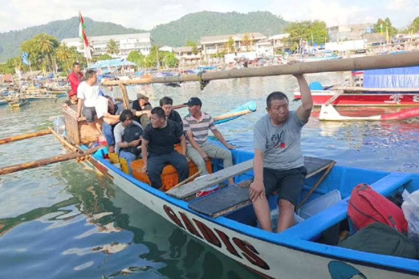9 WNA Asal China dan 3 WNI Diamankan di Perairan Sukabumi
