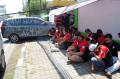Pengemudi Taksi Online Gelar Aksi Mogok Makan di Kantor PT GI Semarang