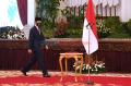 Presiden Pimpin Upacara HUT TNI Ke-75 di Istana Negara