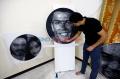 Seniman Irak Buat Potret CR7 Menggunakan Paku dan Benang