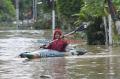Luapan Kali Cikeas, Ratusan Rumah di Jatirasa Bekasi Terendam Banjir