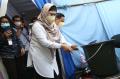 Cawalkot Siti Nur Azizah Nyoblos di TPS 08 Pondok Aren Tangsel