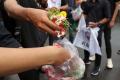 OKP Gelar Aksi Belasungkawa dan Tabur Bunga Terkait Penembakan di Tol Jakarta-Cikampek